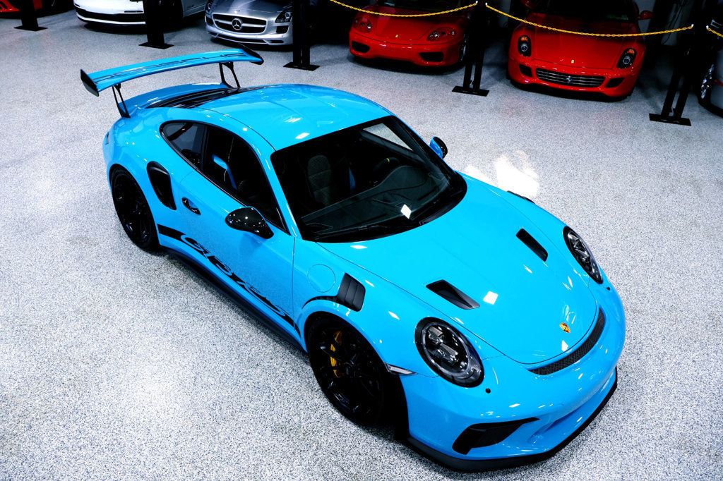 2019 Porsche GT3RS Sonderwunsch MIAMI BLUE...3,998 Miles...Special Wishes!!  - 22900792 - 6