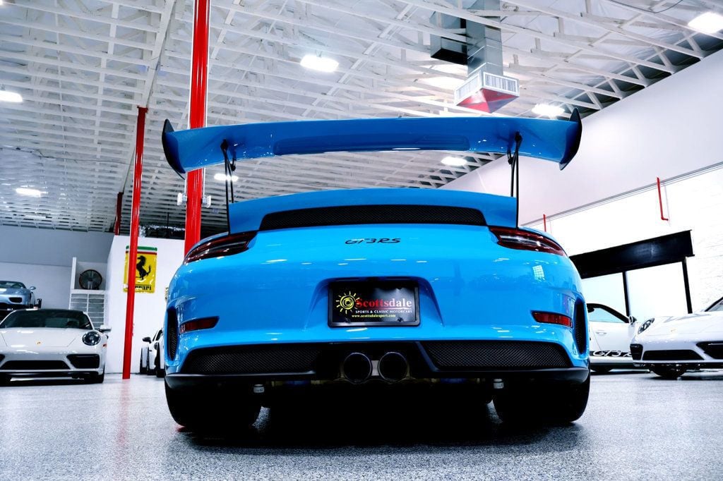 2019 Porsche GT3RS Special Wishes MIAMI BLUE...3,998 Miles...Special Wishes!!  - 22900792 - 20