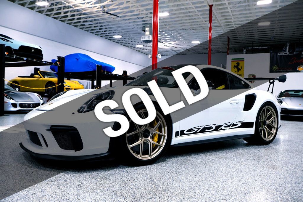 2019 Porsche GT3RS WEISSACH WHITE...4,415 Miles...Weissach Pkg!! - 22900800 - 0