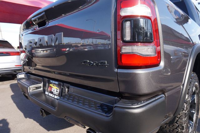2019 Ram 1500 4WD, HEMI 5.7, REBEL, BACKUP CAMERA, PREMIUM WHEELS,CLEAN CARFAX - 23056321 - 9