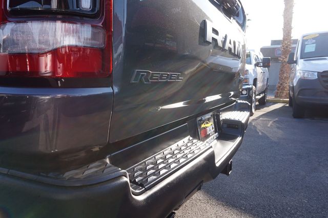 2019 Ram 1500 4WD, HEMI 5.7, REBEL, BACKUP CAMERA, PREMIUM WHEELS,CLEAN CARFAX - 23056321 - 10