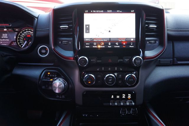 2019 Ram 1500 4WD, HEMI 5.7, REBEL, BACKUP CAMERA, PREMIUM WHEELS,CLEAN CARFAX - 23056321 - 23