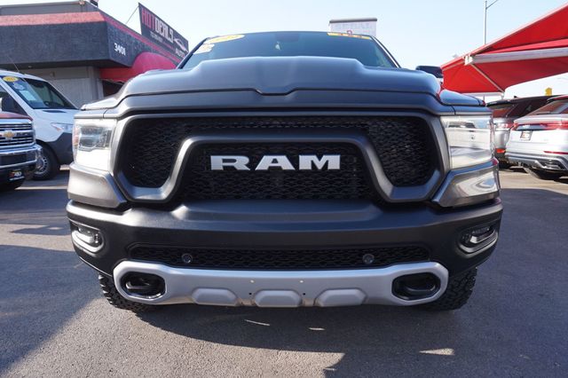 2019 Ram 1500 4WD, HEMI 5.7, REBEL, BACKUP CAMERA, PREMIUM WHEELS,CLEAN CARFAX - 23056321 - 2