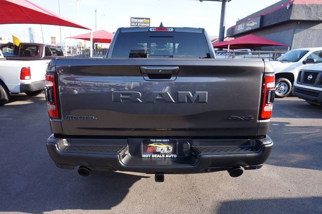2019 Ram 1500 4WD, HEMI 5.7, REBEL, BACKUP CAMERA, PREMIUM WHEELS,CLEAN CARFAX - 23056321 - 7