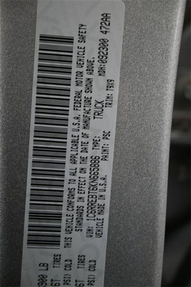 2019 Ram 1500 Big Horn/Lone Star 4x2 Quad Cab 6'4" Box - 22954818 - 6