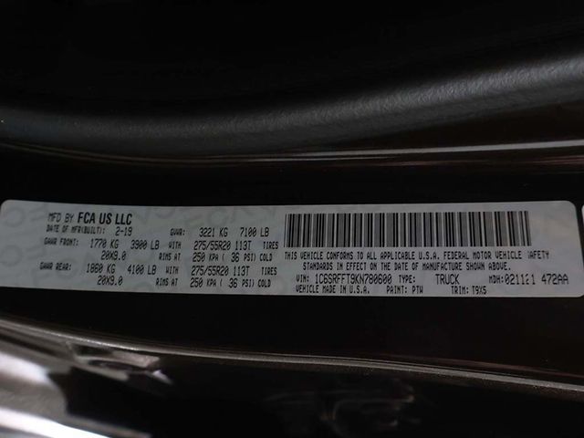 2019 Ram 1500 Big Horn/Lone Star 4x4 Crew Cab 5'7" Box - 22962043 - 48
