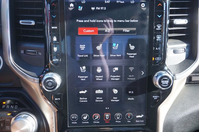 2019 Ram 1500 LARAMIE, 4X4, PREMIUM WHEELS, RUNNING BOARDS, TOWING PKG - 23041759 - 35