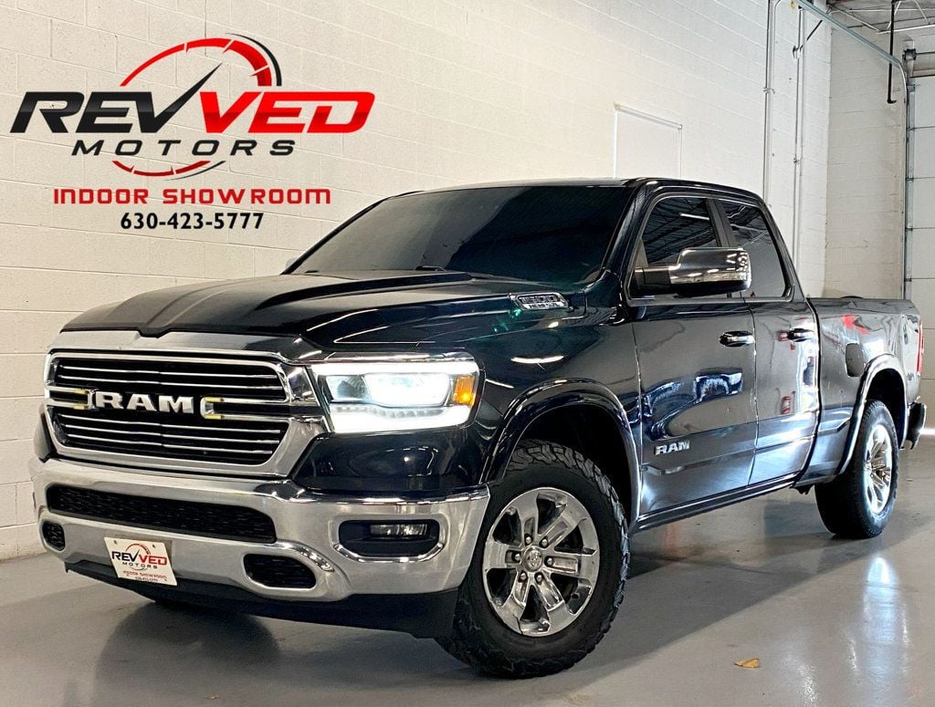 2019 Ram 1500 Laramie 4x4 Quad Cab 6'4" Box - 22647687 - 0