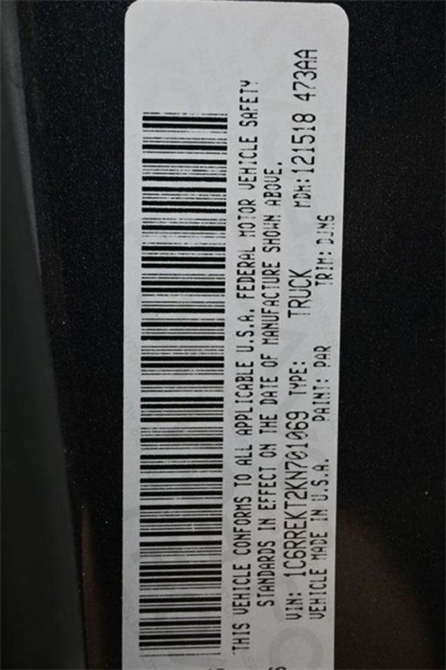 2019 Ram 1500 Laramie Longhorn 4x2 Crew Cab 5'7" Box - 22924866 - 3