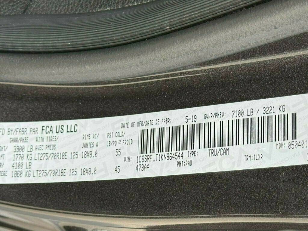 2019 Ram 1500 Rebel 4x4 Crew Cab 5'7" Box - 23019775 - 47
