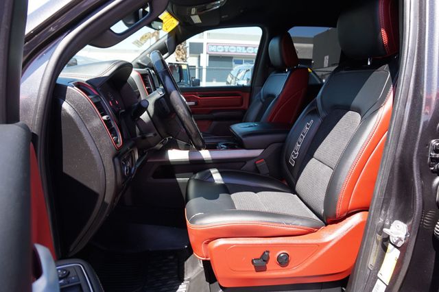 2019 Ram 1500 REBEL, 4X4, PREMIUM WHEELS, ALL TERRAIN TIRES, RED LEATHER SEATS - 23025069 - 15