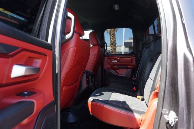 2019 Ram 1500 REBEL, 4X4, PREMIUM WHEELS, ALL TERRAIN TIRES, RED LEATHER SEATS - 23025069 - 16