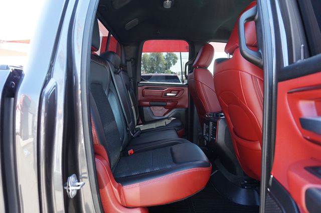 2019 Ram 1500 REBEL, 4X4, PREMIUM WHEELS, ALL TERRAIN TIRES, RED LEATHER SEATS - 23025069 - 17