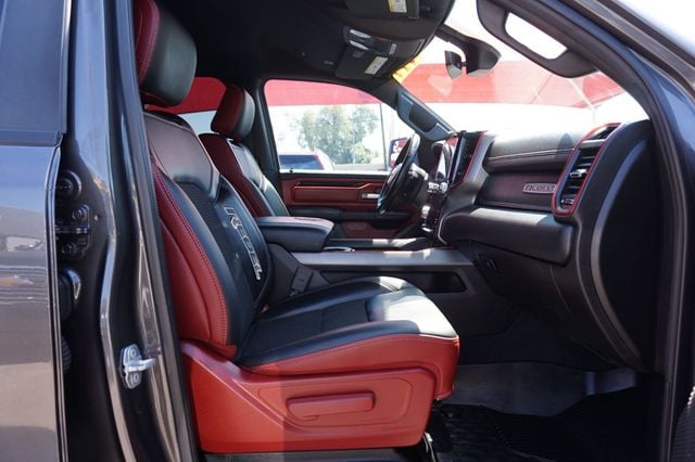 2019 Ram 1500 REBEL, 4X4, PREMIUM WHEELS, ALL TERRAIN TIRES, RED LEATHER SEATS - 23025069 - 18