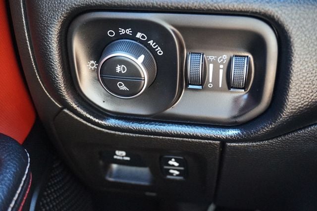 2019 Ram 1500 REBEL, 4X4, PREMIUM WHEELS, ALL TERRAIN TIRES, RED LEATHER SEATS - 23025069 - 22