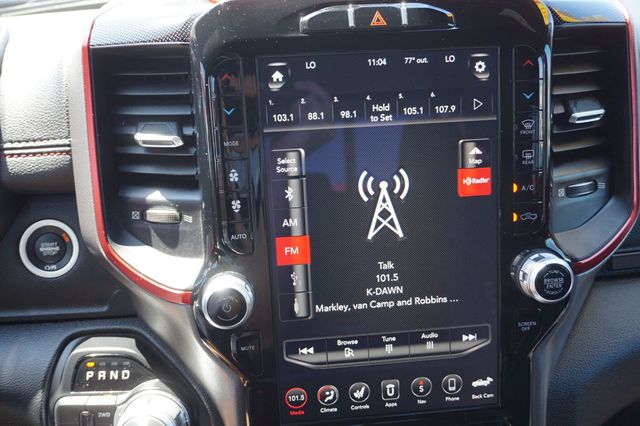 2019 Ram 1500 REBEL, 4X4, PREMIUM WHEELS, ALL TERRAIN TIRES, RED LEATHER SEATS - 23025069 - 30