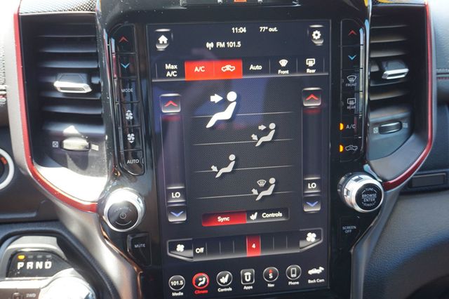 2019 Ram 1500 REBEL, 4X4, PREMIUM WHEELS, ALL TERRAIN TIRES, RED LEATHER SEATS - 23025069 - 31