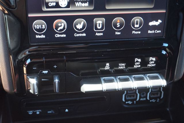 2019 Ram 1500 REBEL, 4X4, PREMIUM WHEELS, ALL TERRAIN TIRES, RED LEATHER SEATS - 23025069 - 38