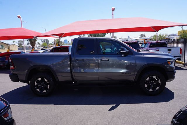 2019 Ram 1500 REBEL, 4X4, PREMIUM WHEELS, ALL TERRAIN TIRES, RED LEATHER SEATS - 23025069 - 4