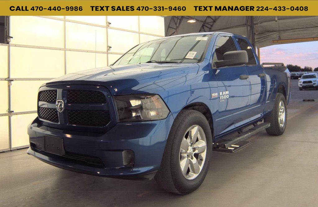 2019 Ram 1500 Classic Express 4x2 Quad Cab 6'4" Box - 23013384 - 0