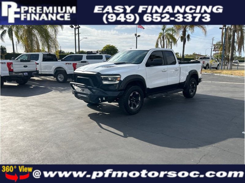 2019 Ram 1500 Quad Cab REBEL 4X4 1500 BACK UP CAM CLEAN - 23026812 | Video 1