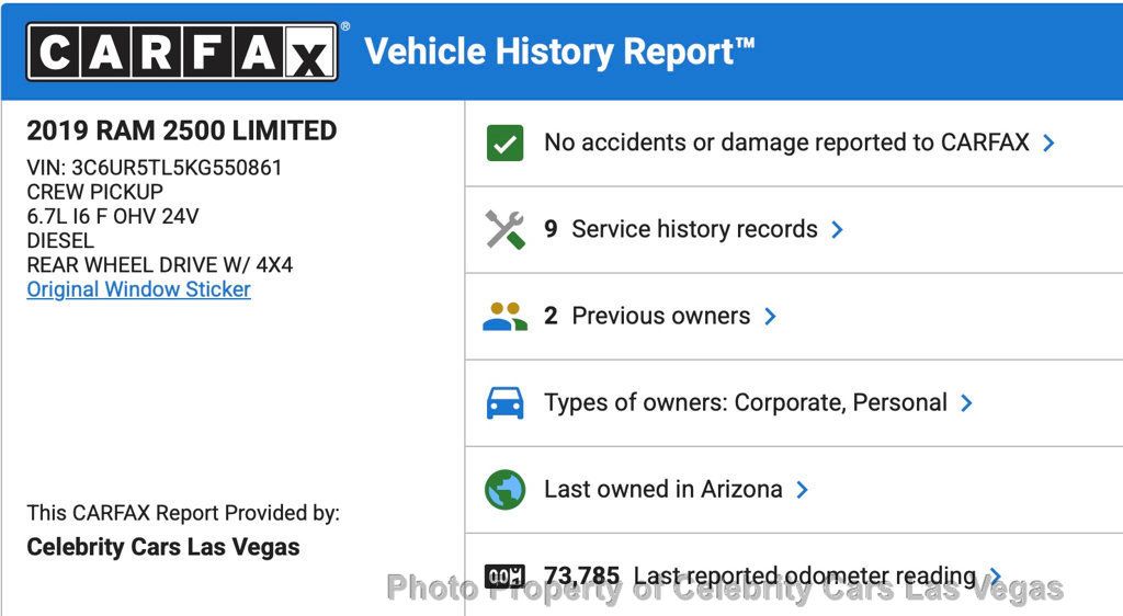 2019 Ram 2500 LIMITED MEGA CAB 4X4  CUMMINS DIESEL - 22948249 - 5