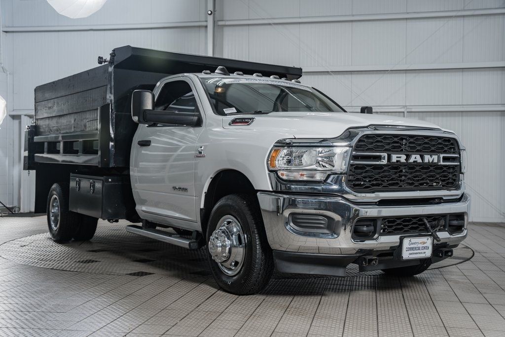 2019 Ram 3500 Chassis Cab 3500 REG CAB 4X4 * 6.7 CUMMINS * 11' DUMP * LOCAL TRADE - 22604044 - 1