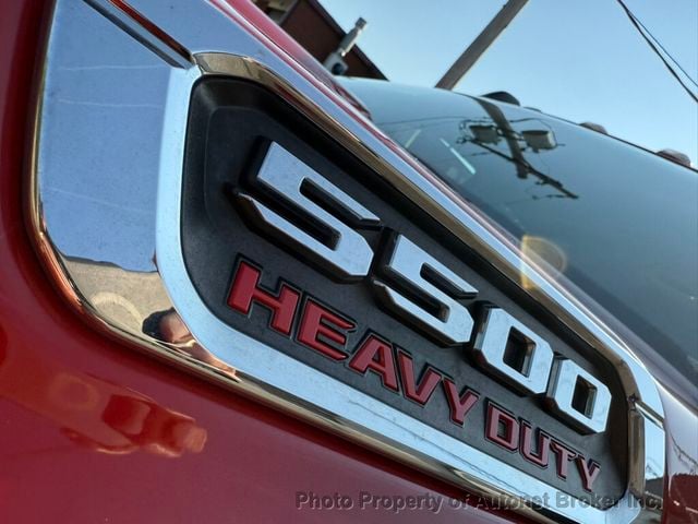 2019 Ram 5500 Chassis Cab Tradesman Crew Cab Cummins Turbo Diesel Skirted Flatbed - 23074090 - 24