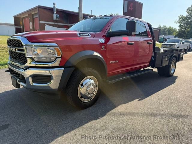 2019 Ram 5500 Chassis Cab Tradesman Crew Cab Cummins Turbo Diesel Skirted Flatbed - 23074090 - 3