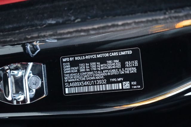 2019 Rolls-Royce Cullinan Sport Utility - 22935957 - 11