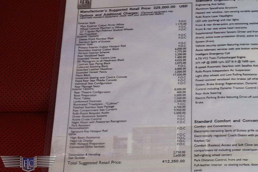 2019 Rolls-Royce Cullinan Sport Utility - 22963693 - 53