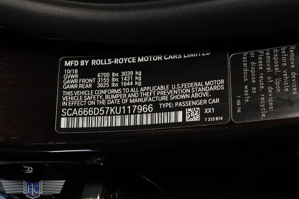 2019 Rolls-Royce Dawn Convertible - 22737596 - 36