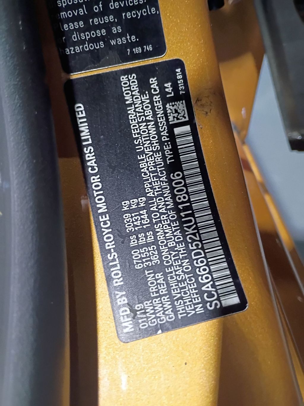 2019 Rolls-Royce Dawn Convertible Clean Carfax - 23097934 - 59