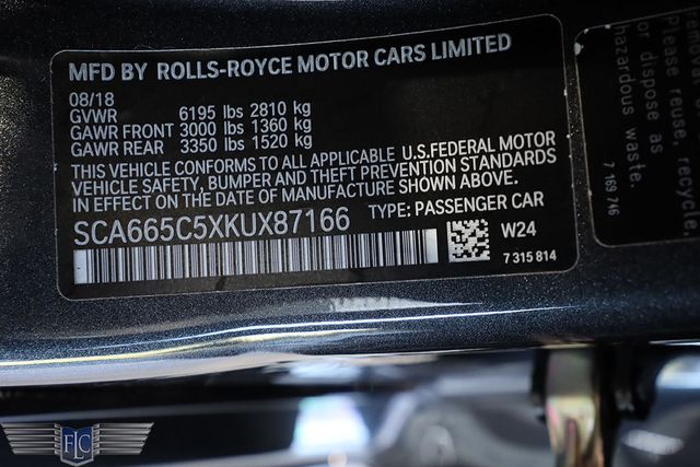 2019 Rolls-Royce Wraith Coupe - 22263215 - 35