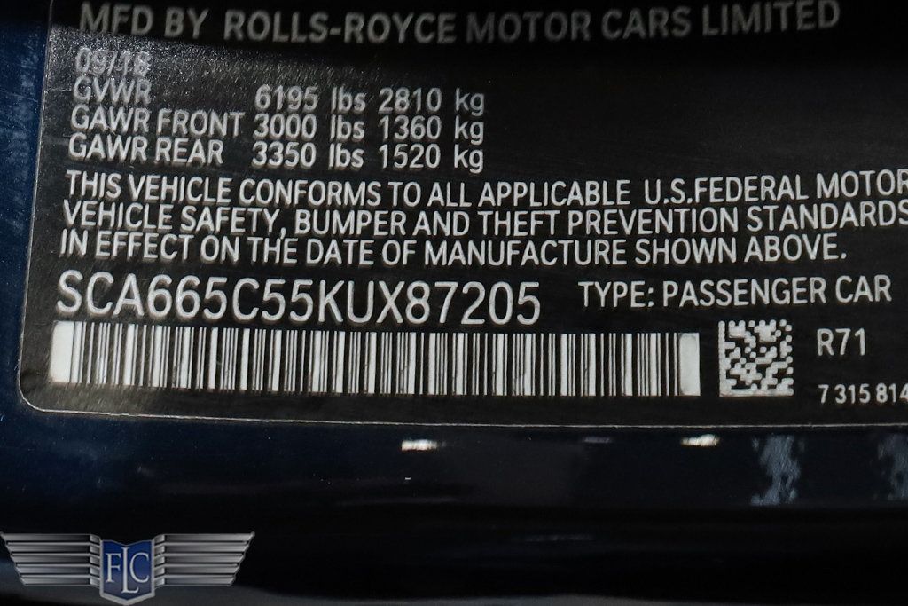 2019 Rolls-Royce Wraith Coupe - 22959552 - 43