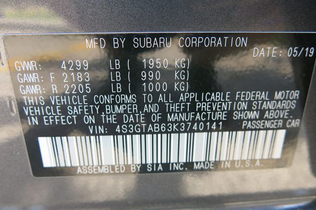 2019 Subaru Impreza 2.0i 5-door CVT - 23055164 - 35
