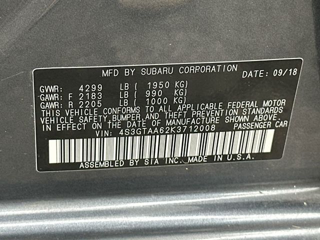2019 Subaru Impreza 2.0i 5-door CVT - 23012165 - 21