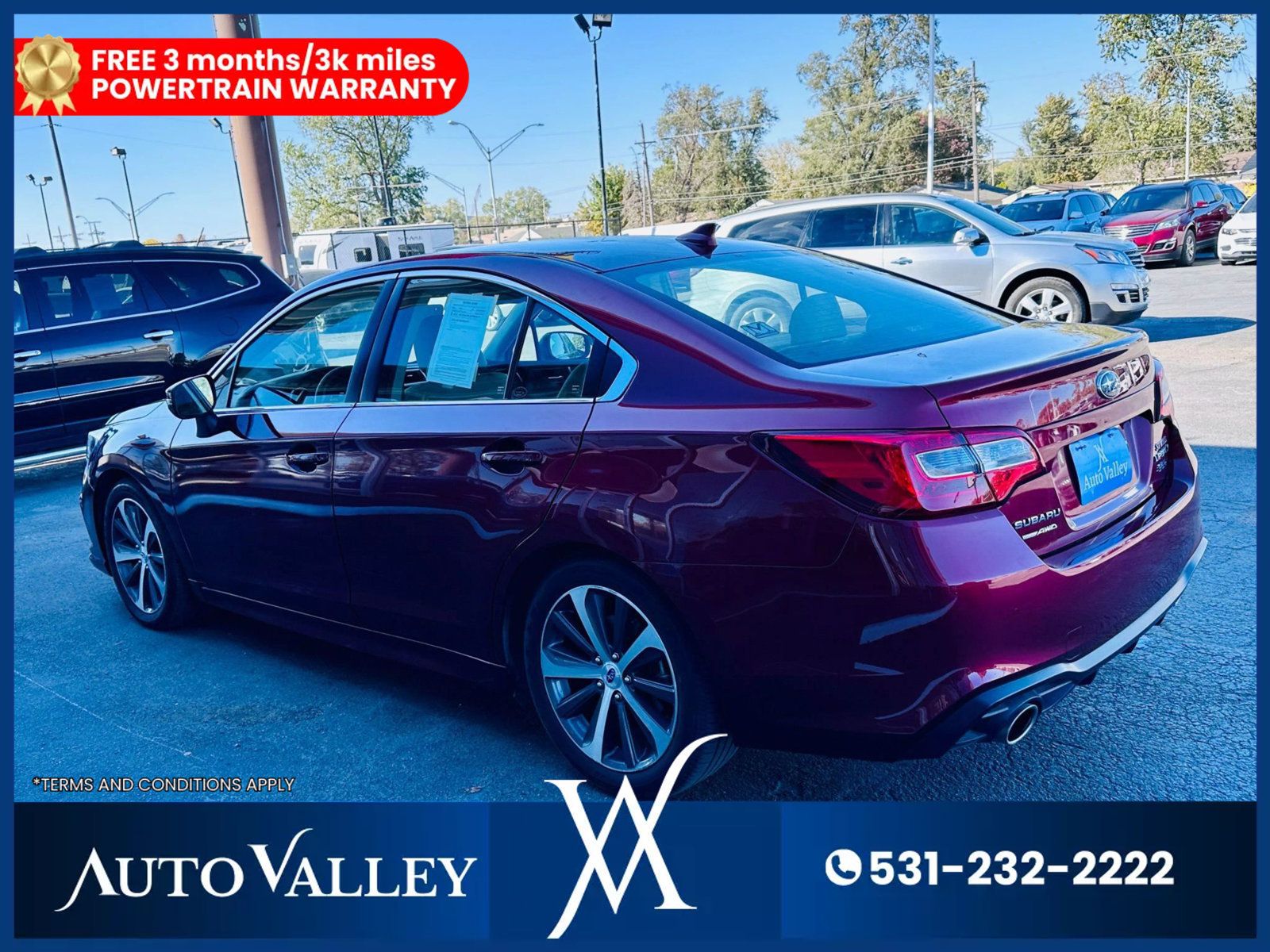 2019 Subaru Legacy 3.6R Limited photo 4