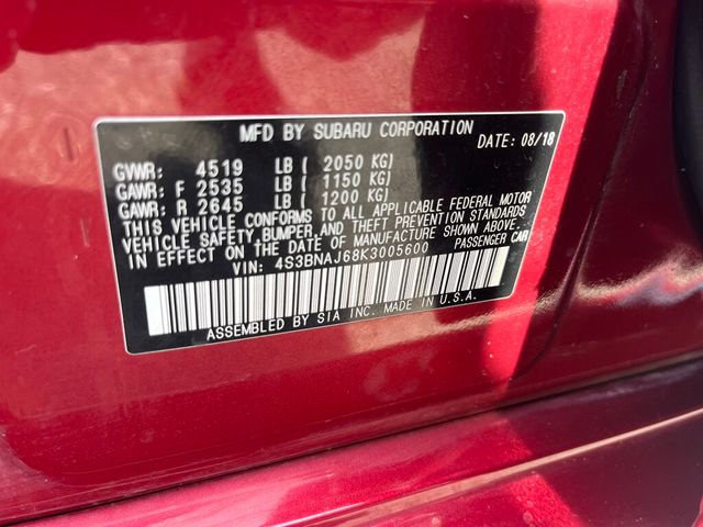 2019 Subaru Legacy Limited All Wheel Drive Garage Kept Estate Car - 23004699 - 23