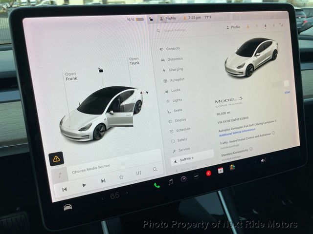 2019 Tesla Model 3 2019 TESLA MODEL 3 LONG RANGE BATTERY 4D SEDAN 615-730-9991 - 23015077 - 20