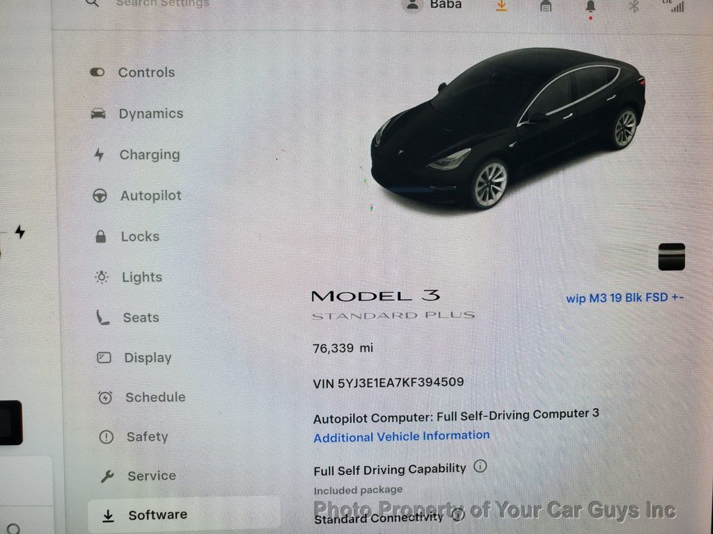 2019 Tesla Model 3 FSD (Full Self-Driving) included package - 23008889 - 20
