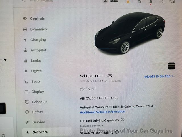 2019 Tesla Model 3 FSD (Full Self-Driving) included package - 23008889 - 20