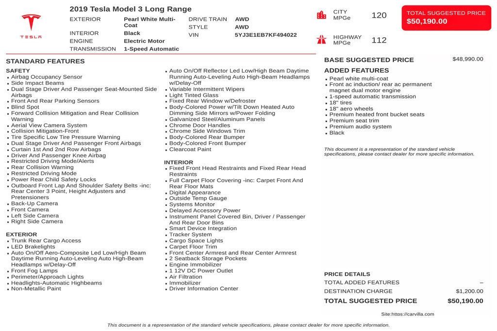 Tesla Model 3 photo 3
