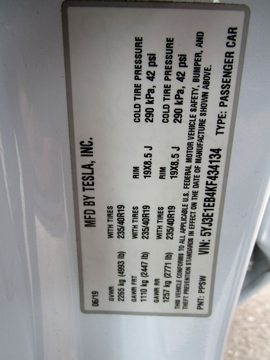 2019 Tesla Model 3 Long Range Battery AWD - 23051035 - 29
