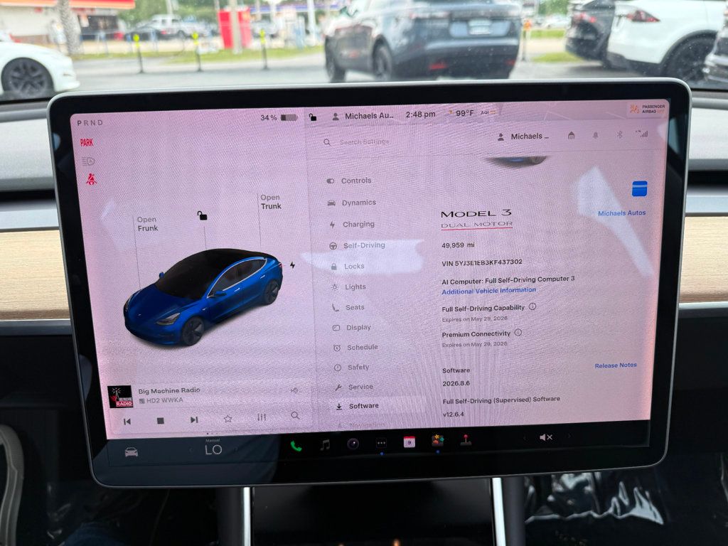 2019 Tesla Model 3 **MODEL 3 PERFORMANCE AWD** - 23019872 - 12