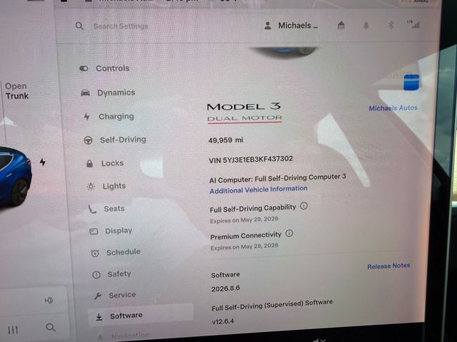 2019 Tesla Model 3 **MODEL 3 PERFORMANCE AWD** - 23019872 - 13
