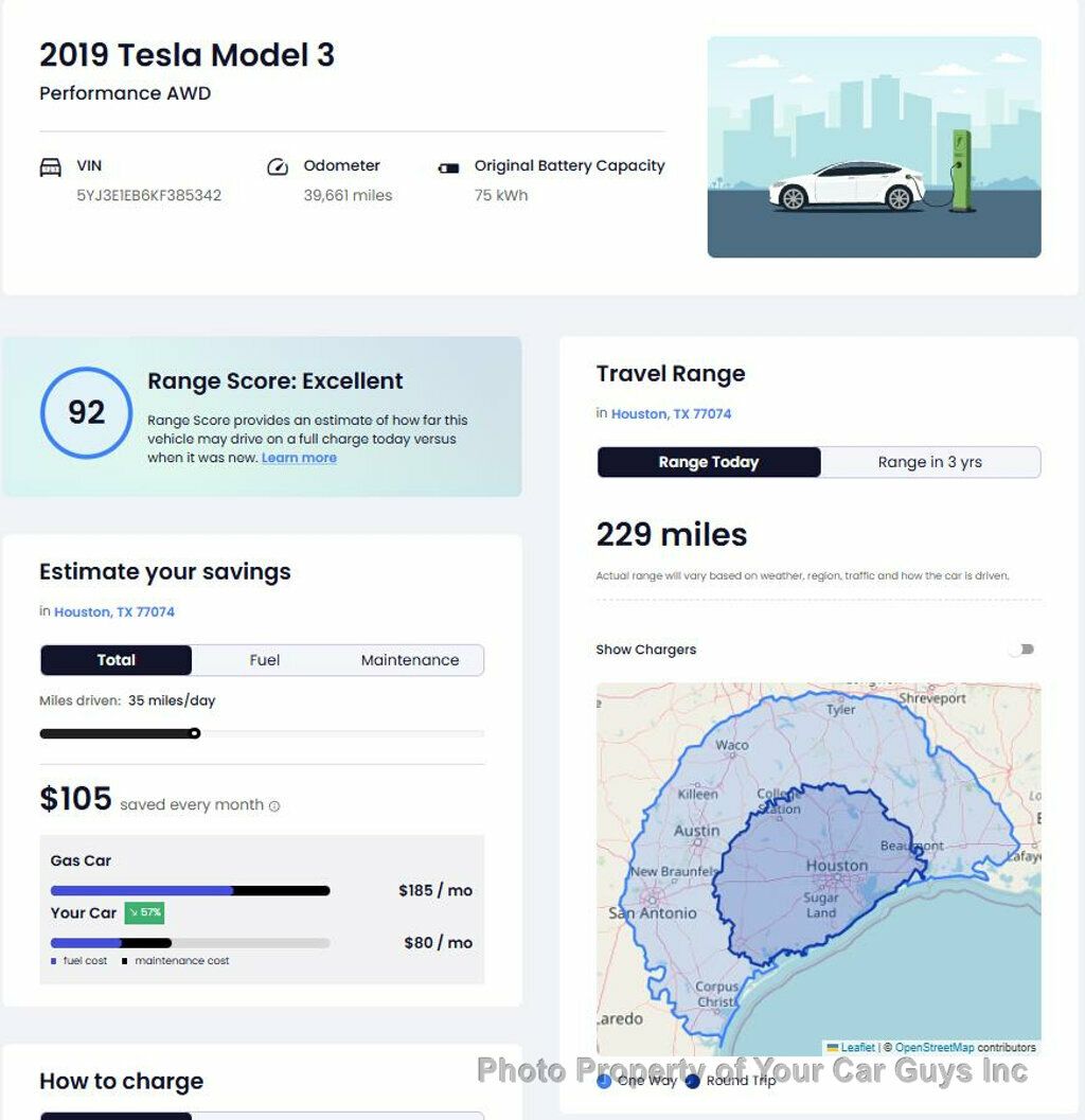 2019 Tesla Model 3 Performance AWD - 22904944 - 30