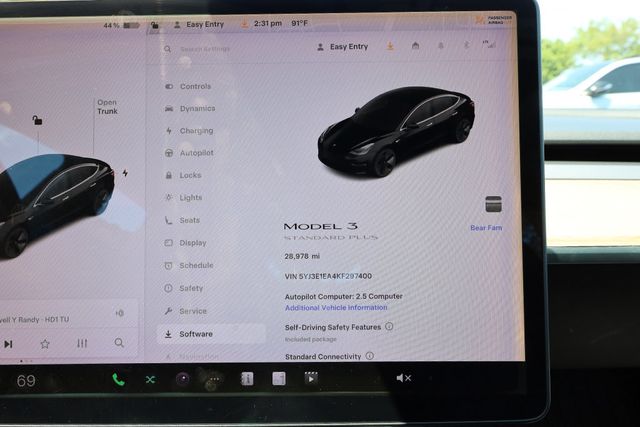 2019 TESLA MODEL 3 Standard Range Battery Plus RWD - 23022301 - 31