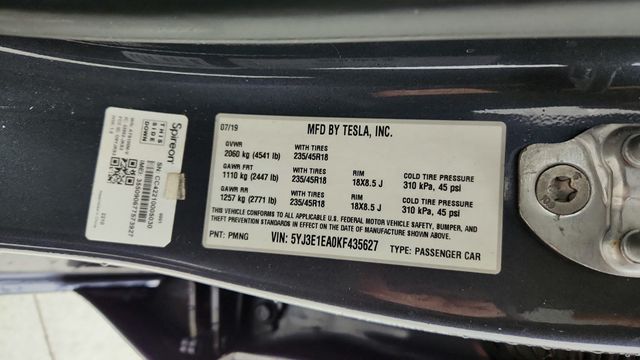 2019 Tesla Model 3 Standard Range Plus - 22947417 - 11