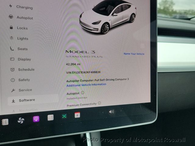 2019 Tesla Model 3 Standard Range Plus RWD - 22736893 - 1